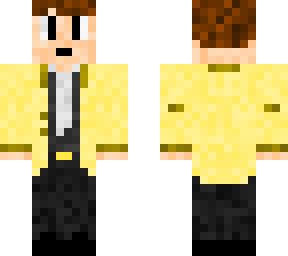 yellow tuxedo guy