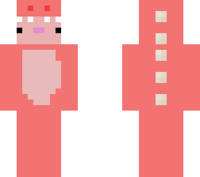 axolotl in a dino skin #1