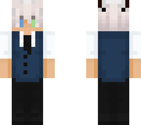 blue vest boy