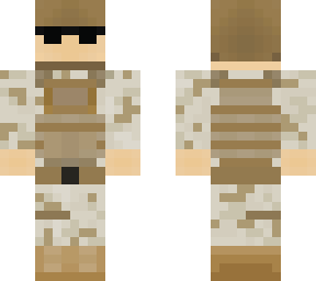 chilean army soldier (desert camo)