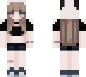 edited pan panda girl