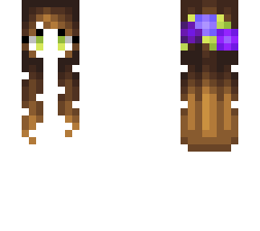 female hb - dark brunette w/ flowers v2