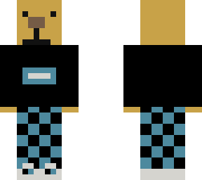 me (blue hat)