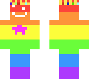 rainbow water guy