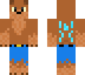 werewolfzilla (brown coat) template