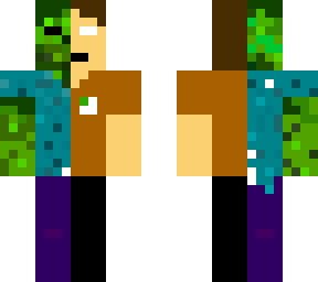 zombie and human