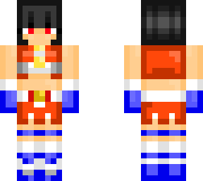 Bishoujo Starscream | Minecraft Skin