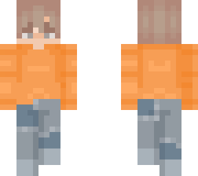 orange hoodie boy