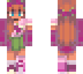 pink floral recoloring! (og by mistqken)