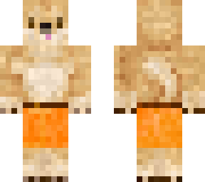 shiba (orange bathingsuit)