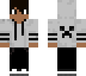 white hoodie