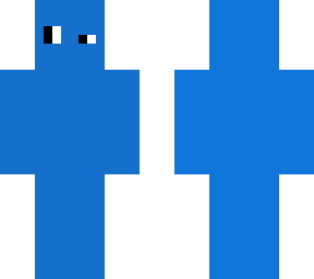 curious blueman