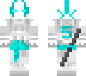 cyan ninja white