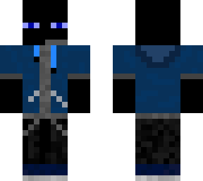 enderman blue street style