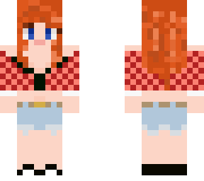 Flannel girl | Minecraft Skin