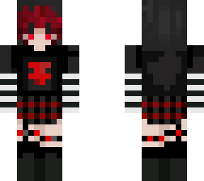 it is a cute emo girl!