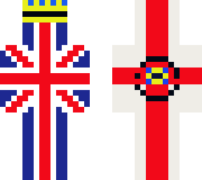 united kingdom and england nation skin
