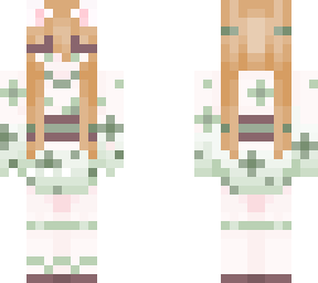 green kimono(edited