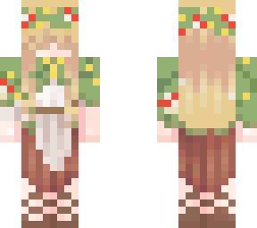 MOSS GIRL | Minecraft Skin