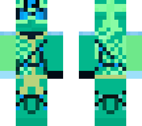 ninjago digi lloyd (aqua)