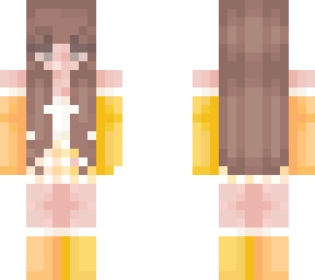 orange and yellow outfit