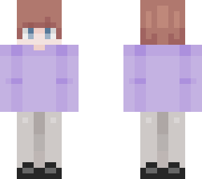 purple shirt boy