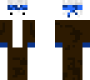 team wooly brown&blue jacket