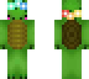 turtle flower crown