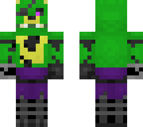 blacklight foxy the pirate fox