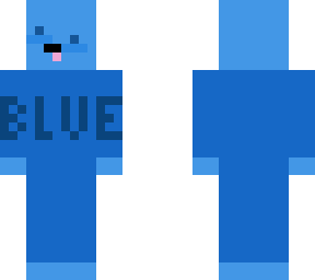 boringly blue