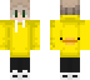 duck boy green eyes