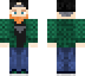 green flannel hat edit
