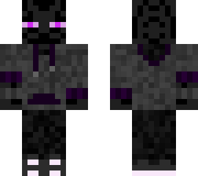 Hoodie Enderman | Minecraft Skin