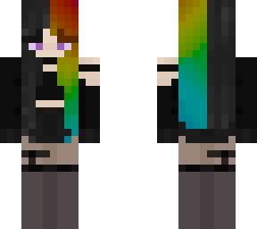 rainbow goth