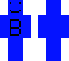 basic blue skin