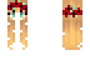 female hb - long blonde w/ poppy crown v2