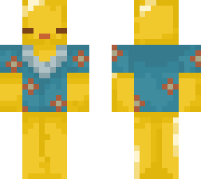 Gudetama hawaii | Minecraft Skin
