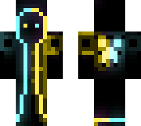 NEON x WIZARD Minecraft Skin