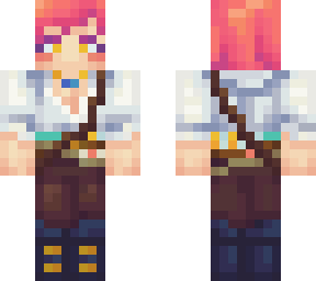 pink haired pirate