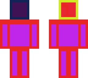 rainbow purple cube