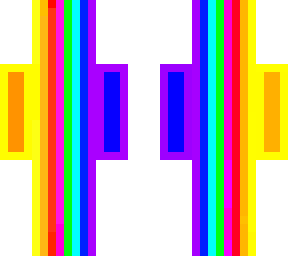 rainbow skin