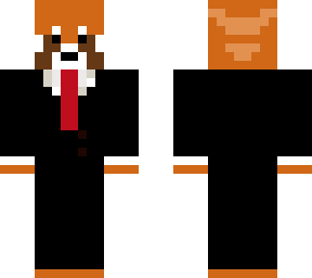 red panda suit variation