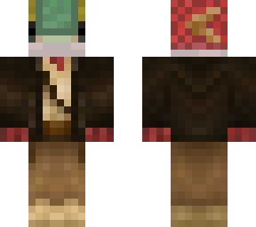 archaeologist salmon without hat