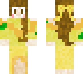 Belle Rose Sleeve | Minecraft Skin