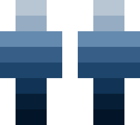 blue ombre effect