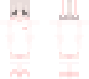 cute white bunny boy
