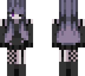 end girl with darker purple eyes