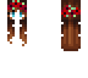 female hb - brunette w/ poppy crown v2