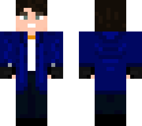me blue jacket