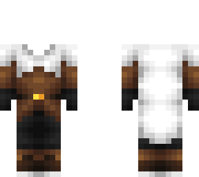 ob - fur coat w/ cloth fit w/ gloves & belt